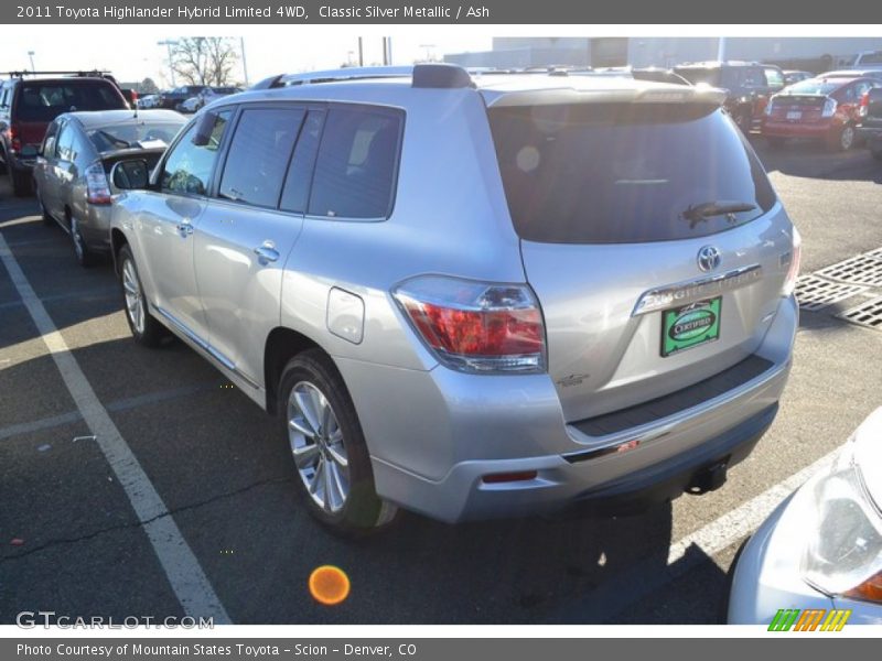 Classic Silver Metallic / Ash 2011 Toyota Highlander Hybrid Limited 4WD