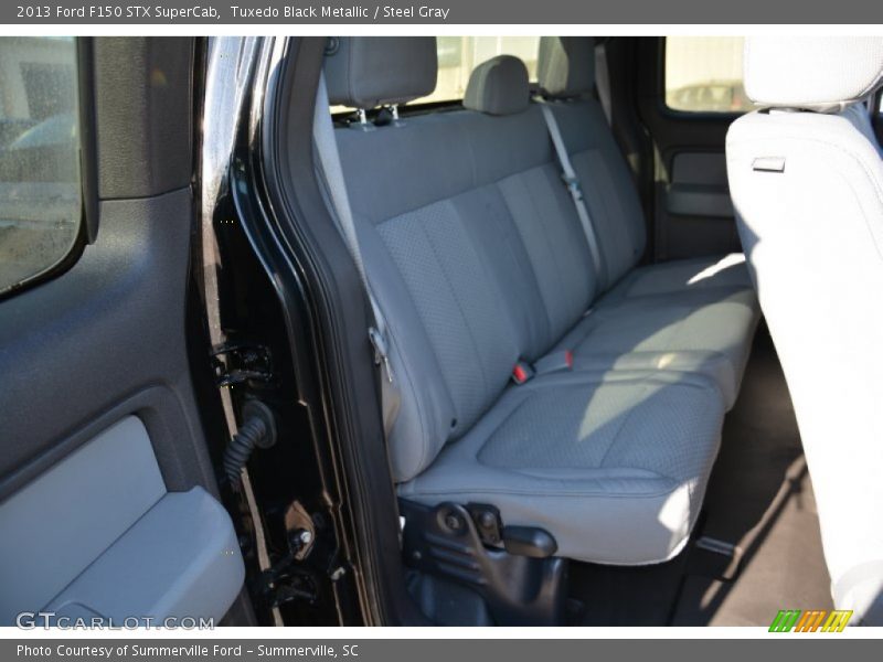 Tuxedo Black Metallic / Steel Gray 2013 Ford F150 STX SuperCab