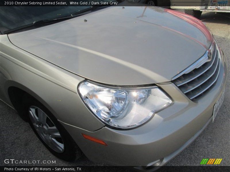 White Gold / Dark Slate Gray 2010 Chrysler Sebring Limited Sedan