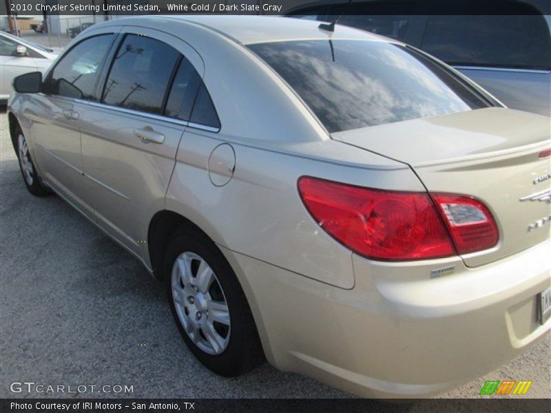 White Gold / Dark Slate Gray 2010 Chrysler Sebring Limited Sedan