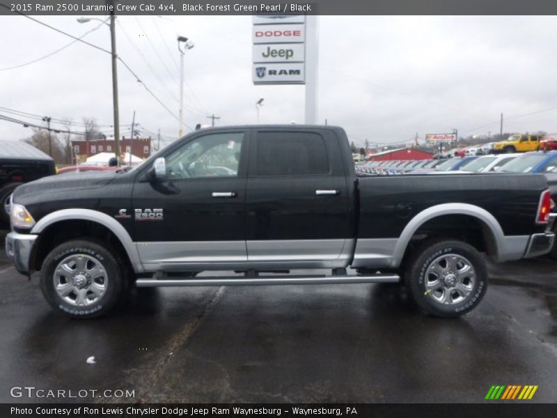 Black Forest Green Pearl / Black 2015 Ram 2500 Laramie Crew Cab 4x4