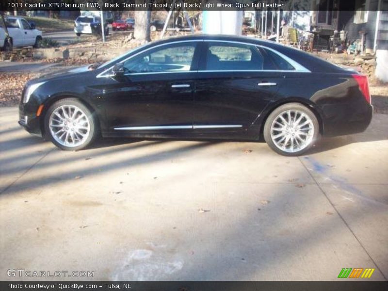 Black Diamond Tricoat / Jet Black/Light Wheat Opus Full Leather 2013 Cadillac XTS Platinum FWD