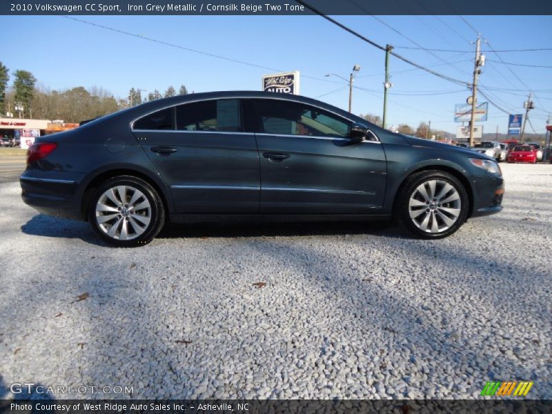Iron Grey Metallic / Cornsilk Beige Two Tone 2010 Volkswagen CC Sport