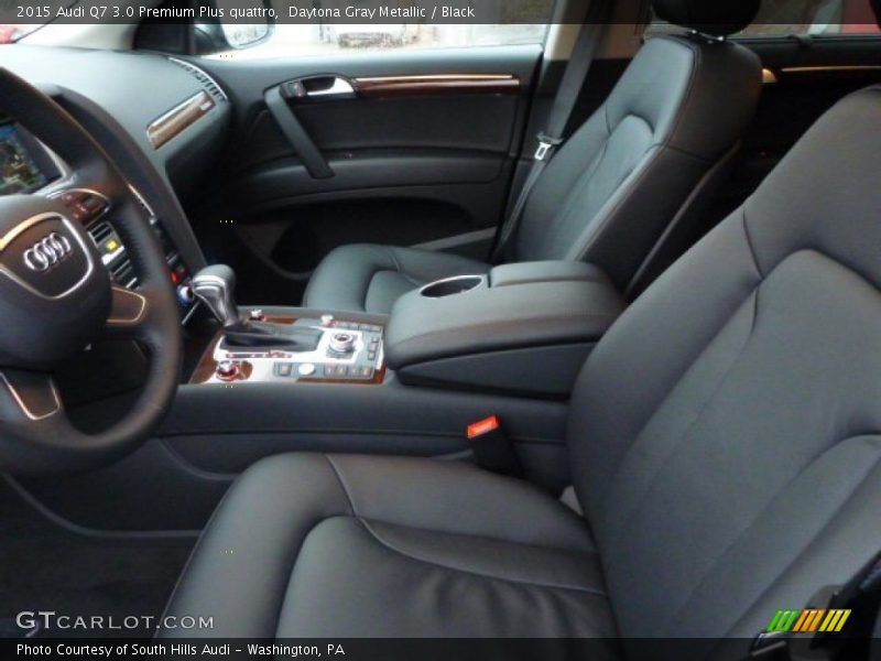 Daytona Gray Metallic / Black 2015 Audi Q7 3.0 Premium Plus quattro