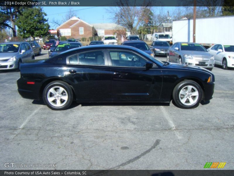 Pitch Black / Black 2014 Dodge Charger SE
