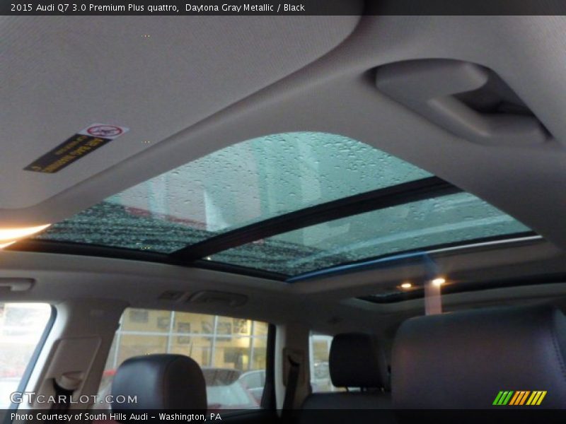 Daytona Gray Metallic / Black 2015 Audi Q7 3.0 Premium Plus quattro