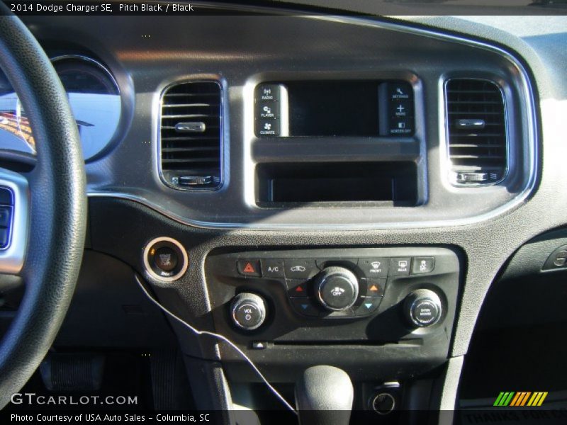 Pitch Black / Black 2014 Dodge Charger SE