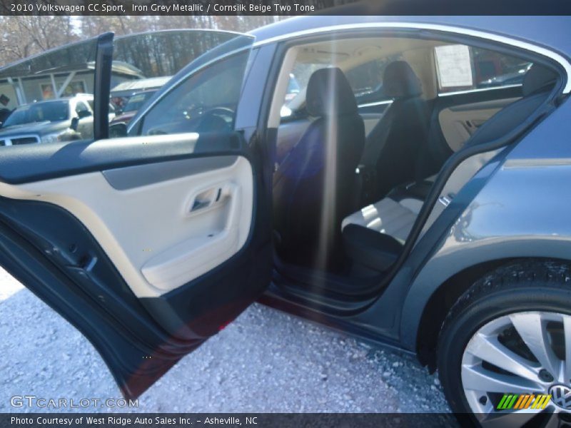 Iron Grey Metallic / Cornsilk Beige Two Tone 2010 Volkswagen CC Sport