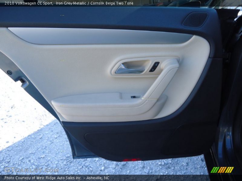 Iron Grey Metallic / Cornsilk Beige Two Tone 2010 Volkswagen CC Sport