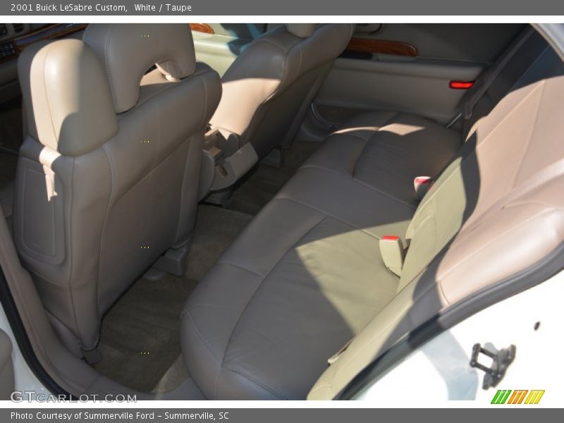 White / Taupe 2001 Buick LeSabre Custom