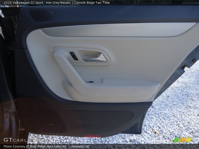 Iron Grey Metallic / Cornsilk Beige Two Tone 2010 Volkswagen CC Sport