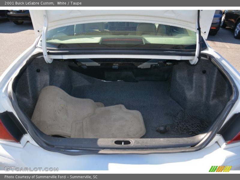 White / Taupe 2001 Buick LeSabre Custom