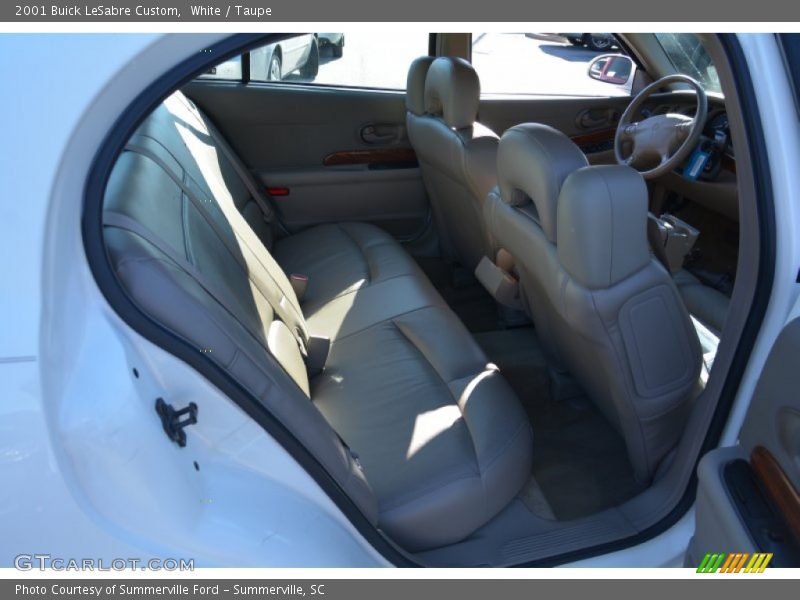 White / Taupe 2001 Buick LeSabre Custom
