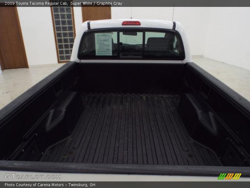 Super White / Graphite Gray 2009 Toyota Tacoma Regular Cab