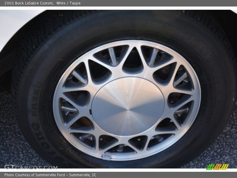 White / Taupe 2001 Buick LeSabre Custom