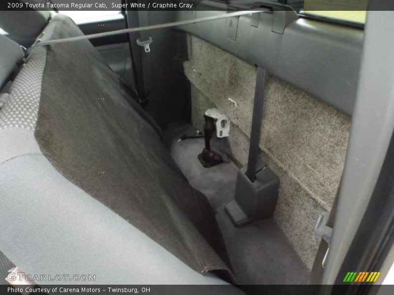 Super White / Graphite Gray 2009 Toyota Tacoma Regular Cab