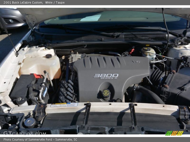 White / Taupe 2001 Buick LeSabre Custom