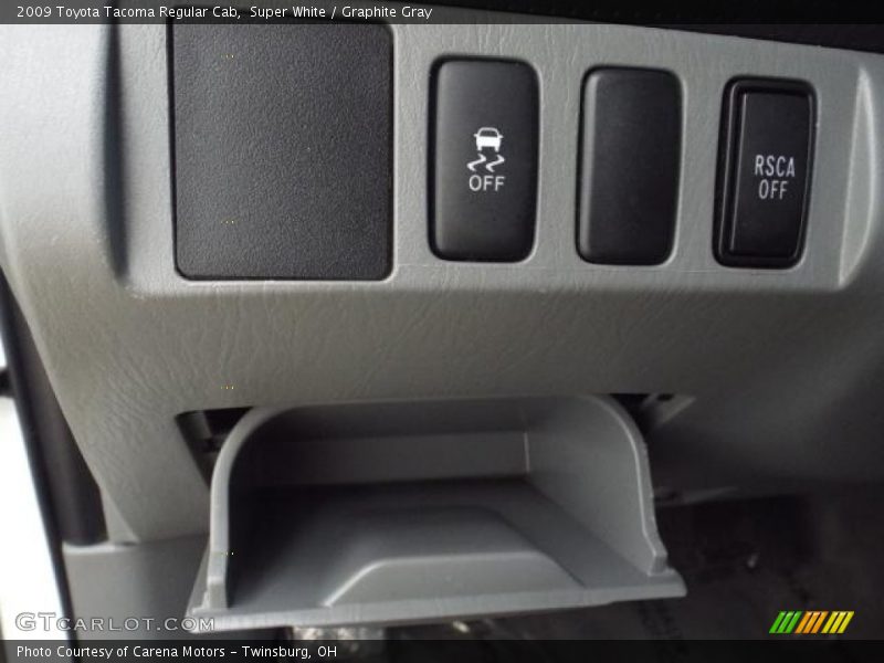 Super White / Graphite Gray 2009 Toyota Tacoma Regular Cab
