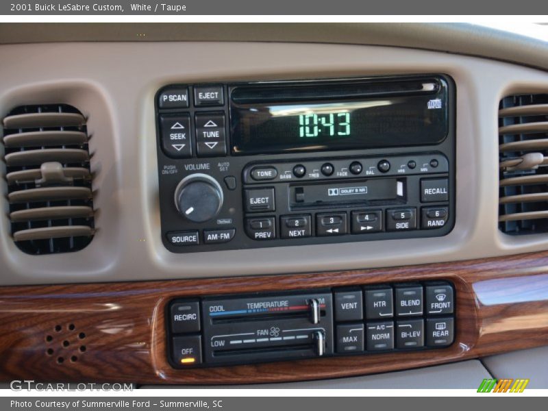White / Taupe 2001 Buick LeSabre Custom