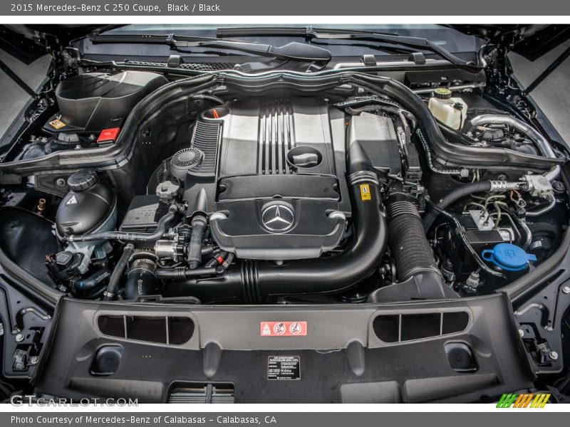 Black / Black 2015 Mercedes-Benz C 250 Coupe