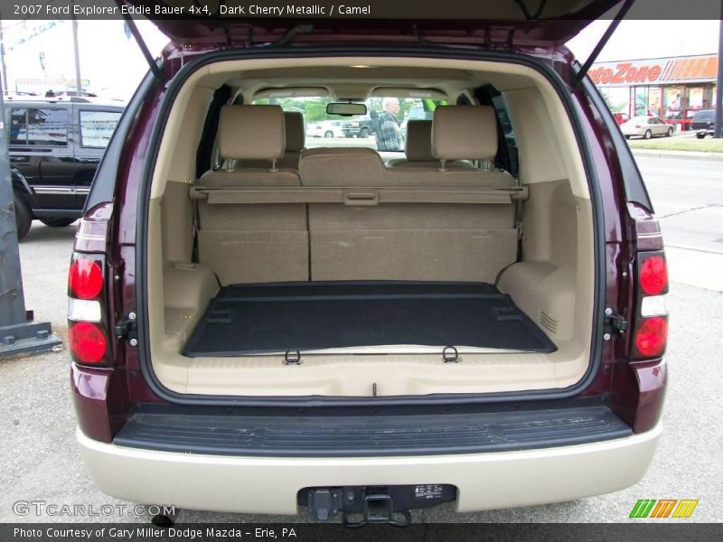Dark Cherry Metallic / Camel 2007 Ford Explorer Eddie Bauer 4x4