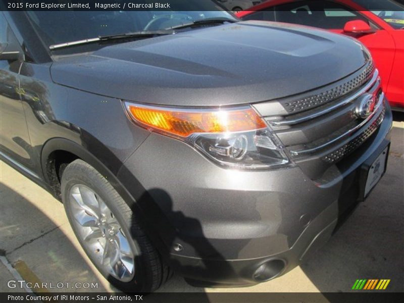 Magnetic / Charcoal Black 2015 Ford Explorer Limited