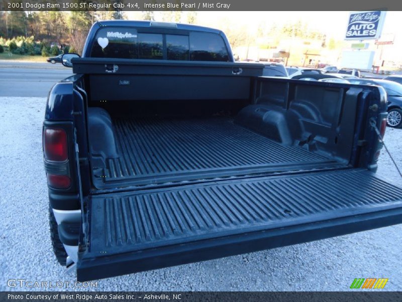 Intense Blue Pearl / Mist Gray 2001 Dodge Ram 1500 ST Regular Cab 4x4