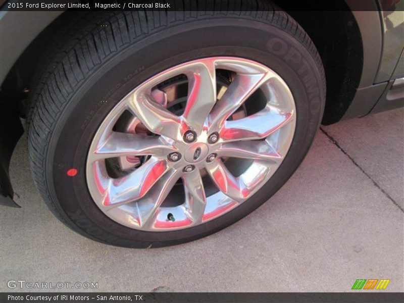 Magnetic / Charcoal Black 2015 Ford Explorer Limited