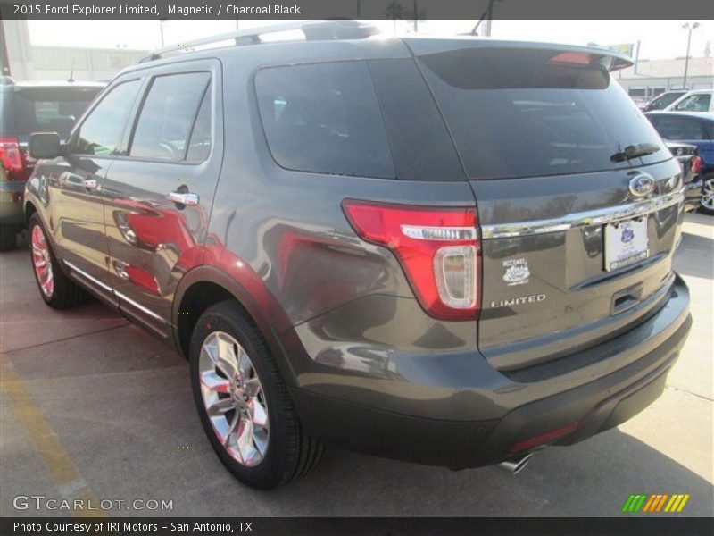 Magnetic / Charcoal Black 2015 Ford Explorer Limited