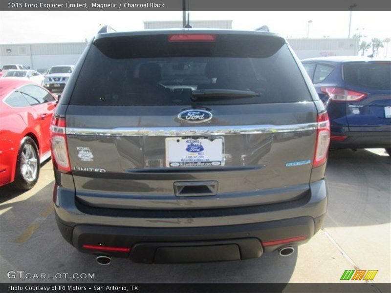 Magnetic / Charcoal Black 2015 Ford Explorer Limited