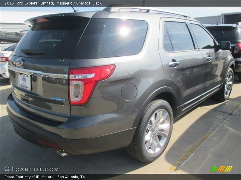 Magnetic / Charcoal Black 2015 Ford Explorer Limited