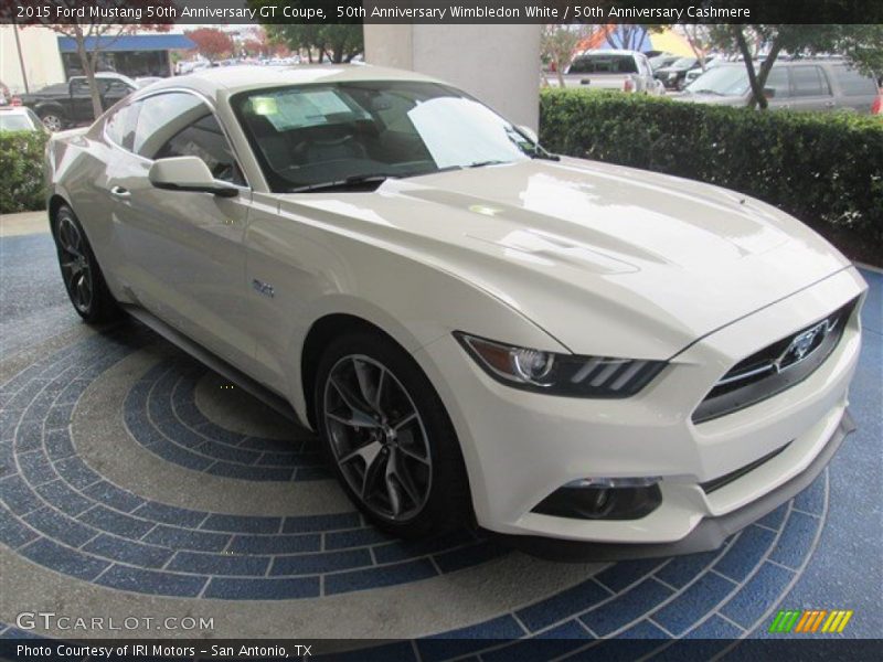 Front 3/4 View of 2015 Mustang 50th Anniversary GT Coupe