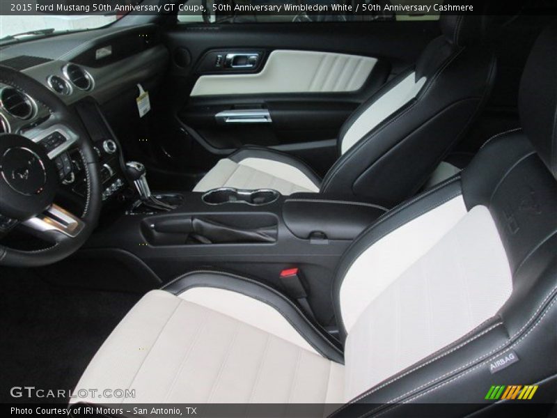Front Seat of 2015 Mustang 50th Anniversary GT Coupe