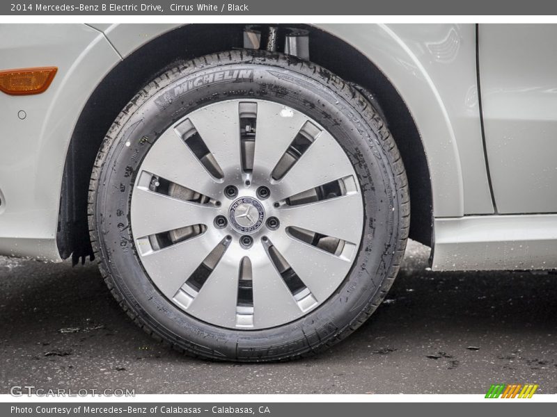 Cirrus White / Black 2014 Mercedes-Benz B Electric Drive