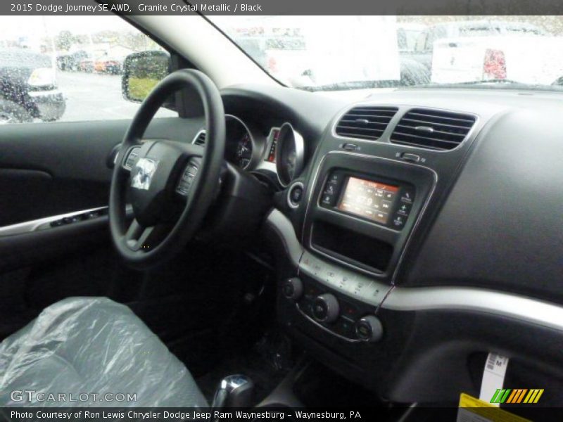 Granite Crystal Metallic / Black 2015 Dodge Journey SE AWD