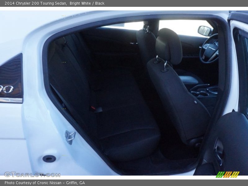 Bright White / Black 2014 Chrysler 200 Touring Sedan