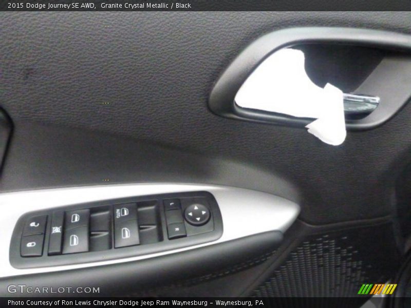 Granite Crystal Metallic / Black 2015 Dodge Journey SE AWD