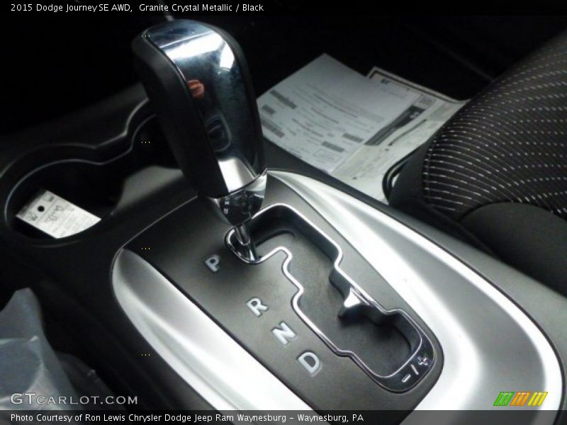 Granite Crystal Metallic / Black 2015 Dodge Journey SE AWD