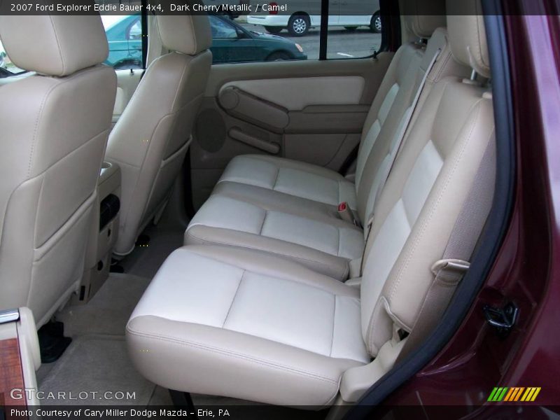 Dark Cherry Metallic / Camel 2007 Ford Explorer Eddie Bauer 4x4