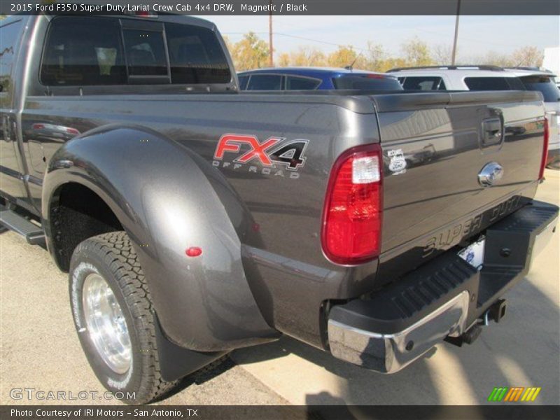 Magnetic / Black 2015 Ford F350 Super Duty Lariat Crew Cab 4x4 DRW