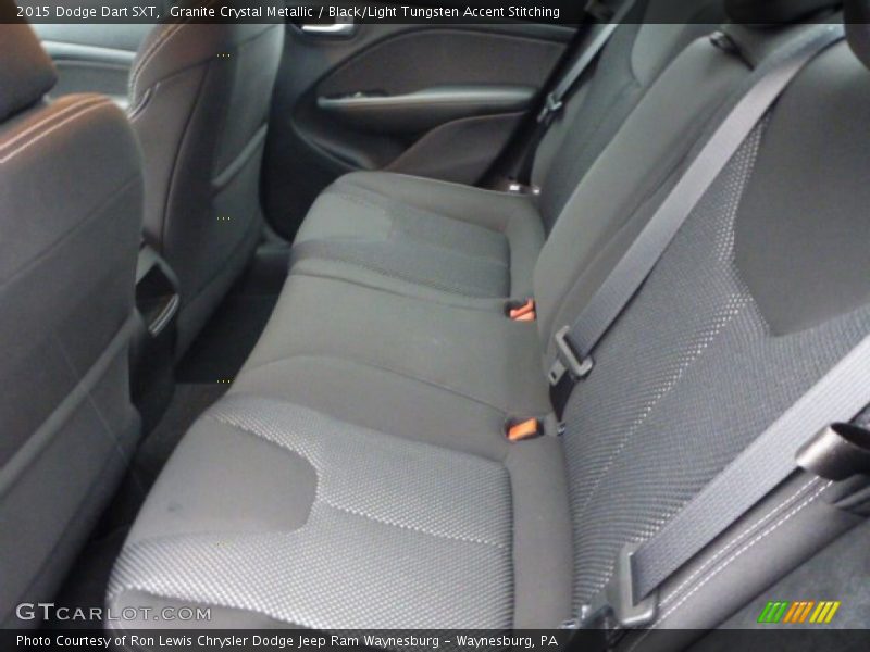 Granite Crystal Metallic / Black/Light Tungsten Accent Stitching 2015 Dodge Dart SXT