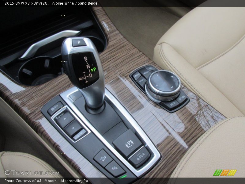 Alpine White / Sand Beige 2015 BMW X3 xDrive28i