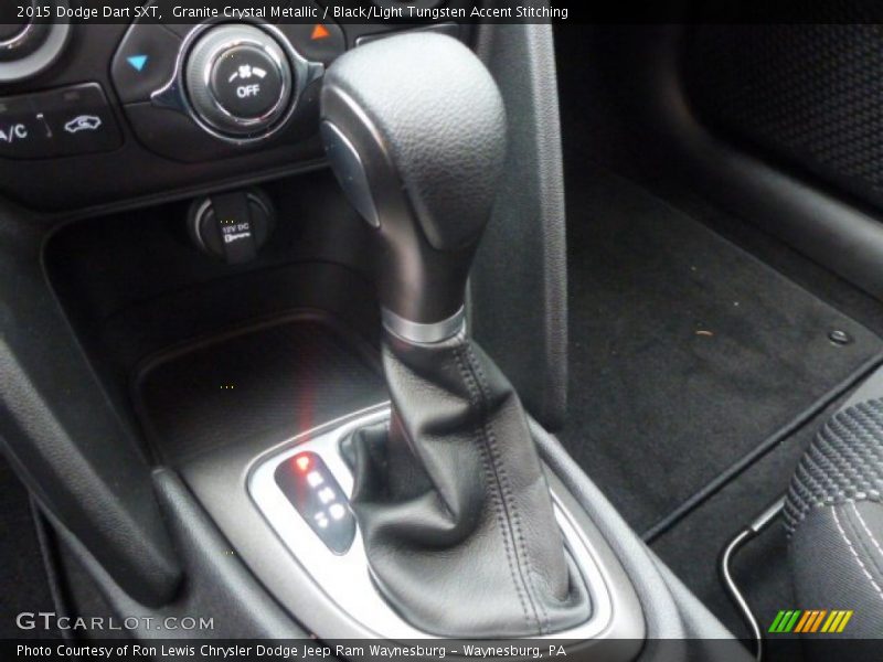 Granite Crystal Metallic / Black/Light Tungsten Accent Stitching 2015 Dodge Dart SXT