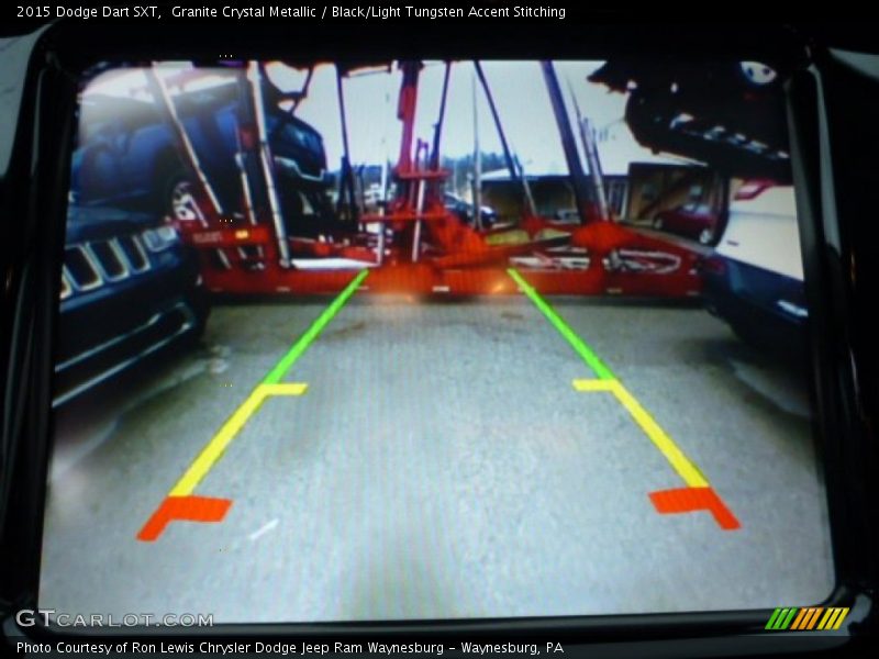 Granite Crystal Metallic / Black/Light Tungsten Accent Stitching 2015 Dodge Dart SXT