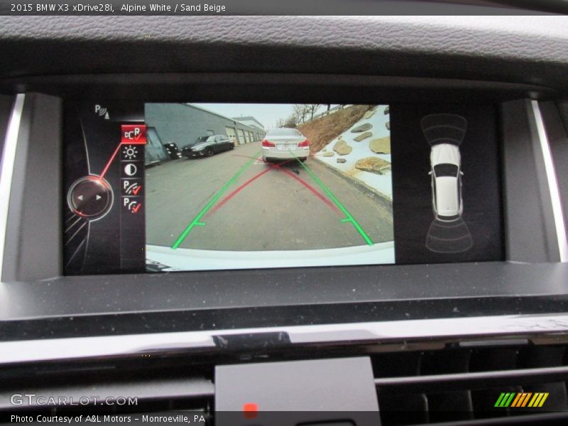 Alpine White / Sand Beige 2015 BMW X3 xDrive28i