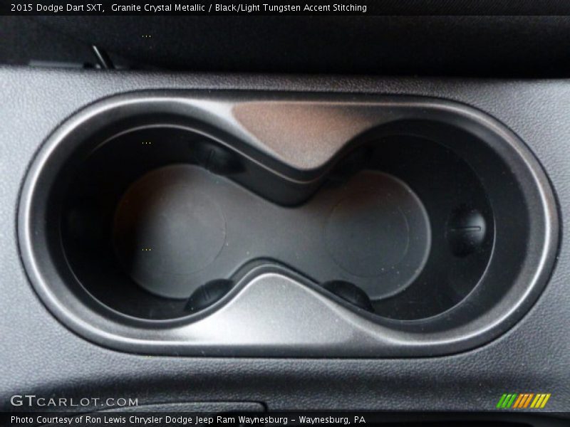 Granite Crystal Metallic / Black/Light Tungsten Accent Stitching 2015 Dodge Dart SXT