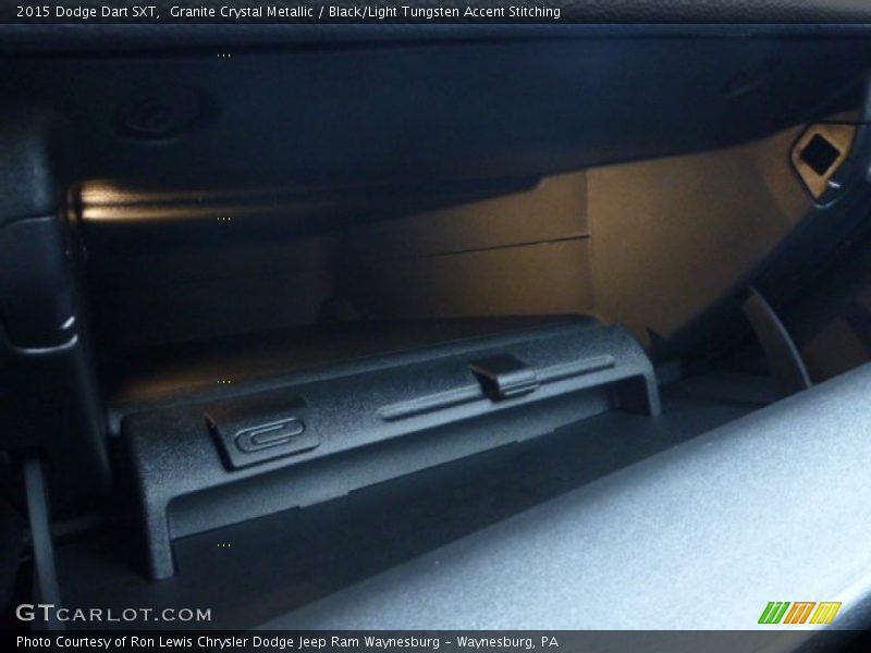 Granite Crystal Metallic / Black/Light Tungsten Accent Stitching 2015 Dodge Dart SXT