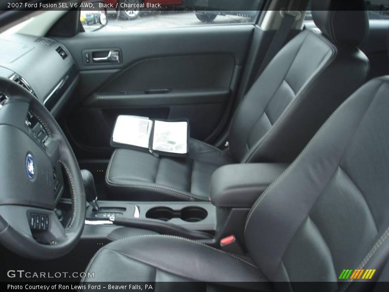 Black / Charcoal Black 2007 Ford Fusion SEL V6 AWD