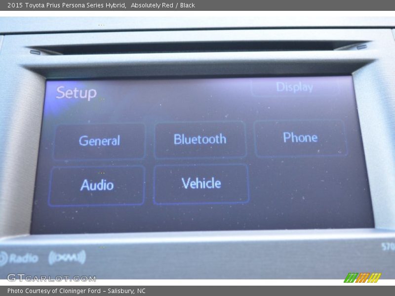 Absolutely Red / Black 2015 Toyota Prius Persona Series Hybrid