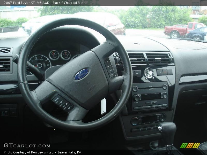 Black / Charcoal Black 2007 Ford Fusion SEL V6 AWD